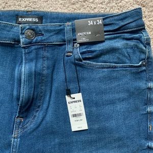 Brand new Express jeans 34/34 Athletic Slim - Men’s